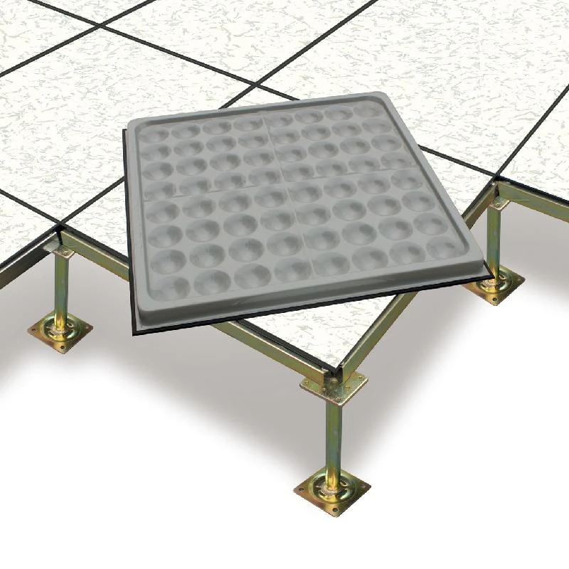 modular office concrete raised access floor